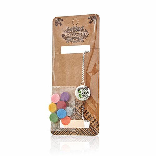 Aromatherapiearmband – Levensboom – 20 mm