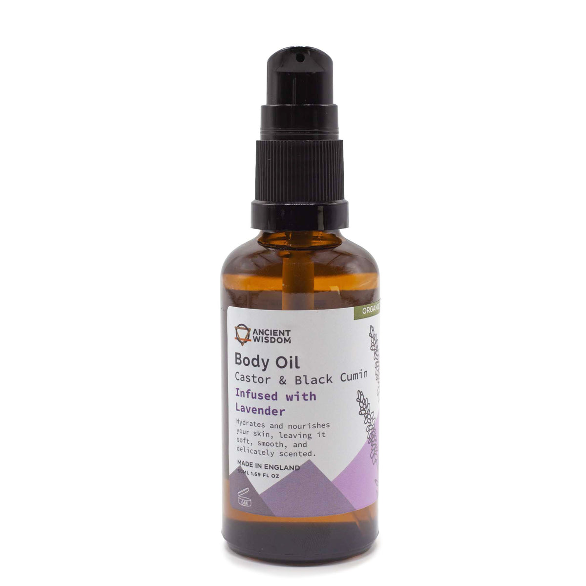 Biologische Lichaamsolie – Lavendel – 50 ml