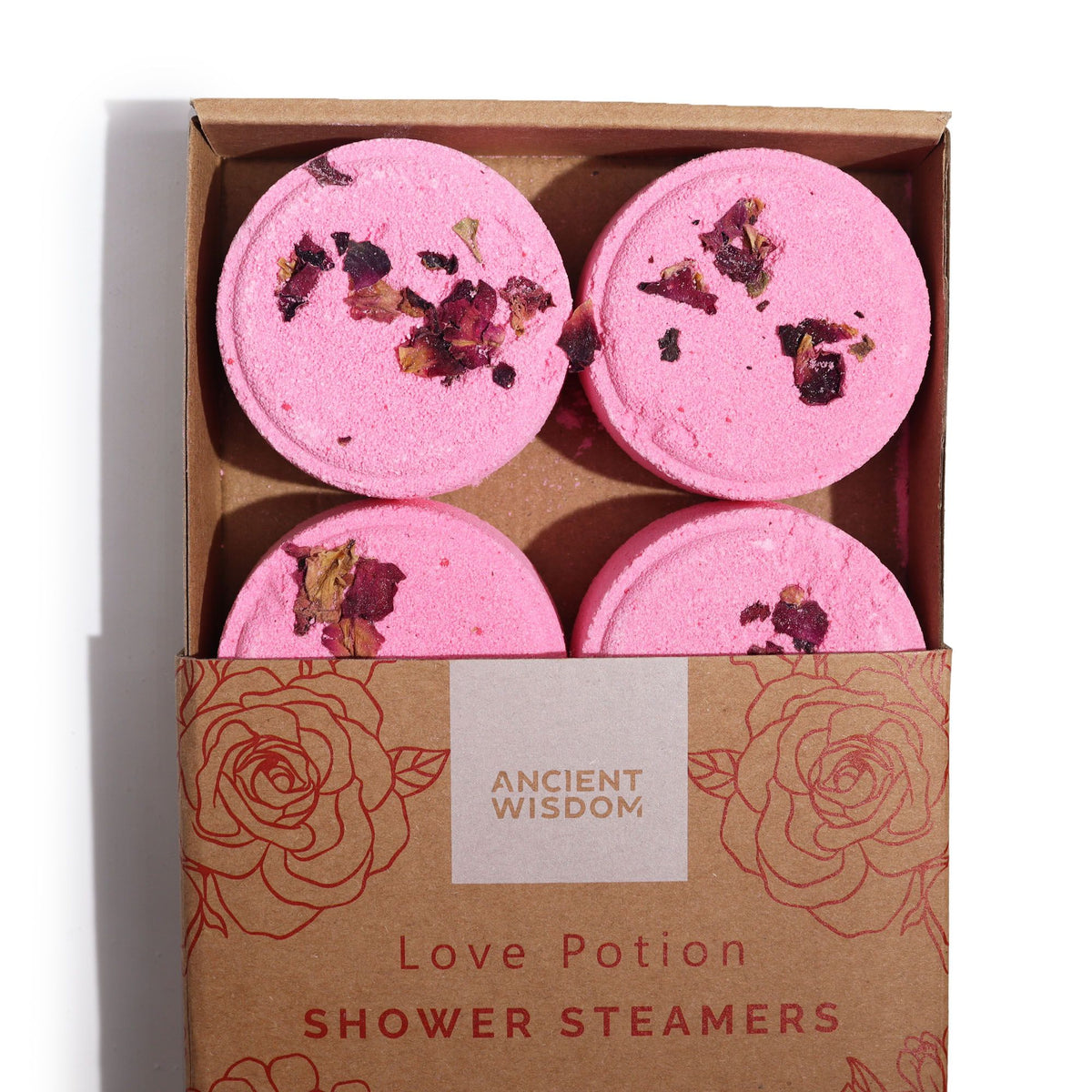 Zen Shower Steamers – Love Potion – 4 stuks