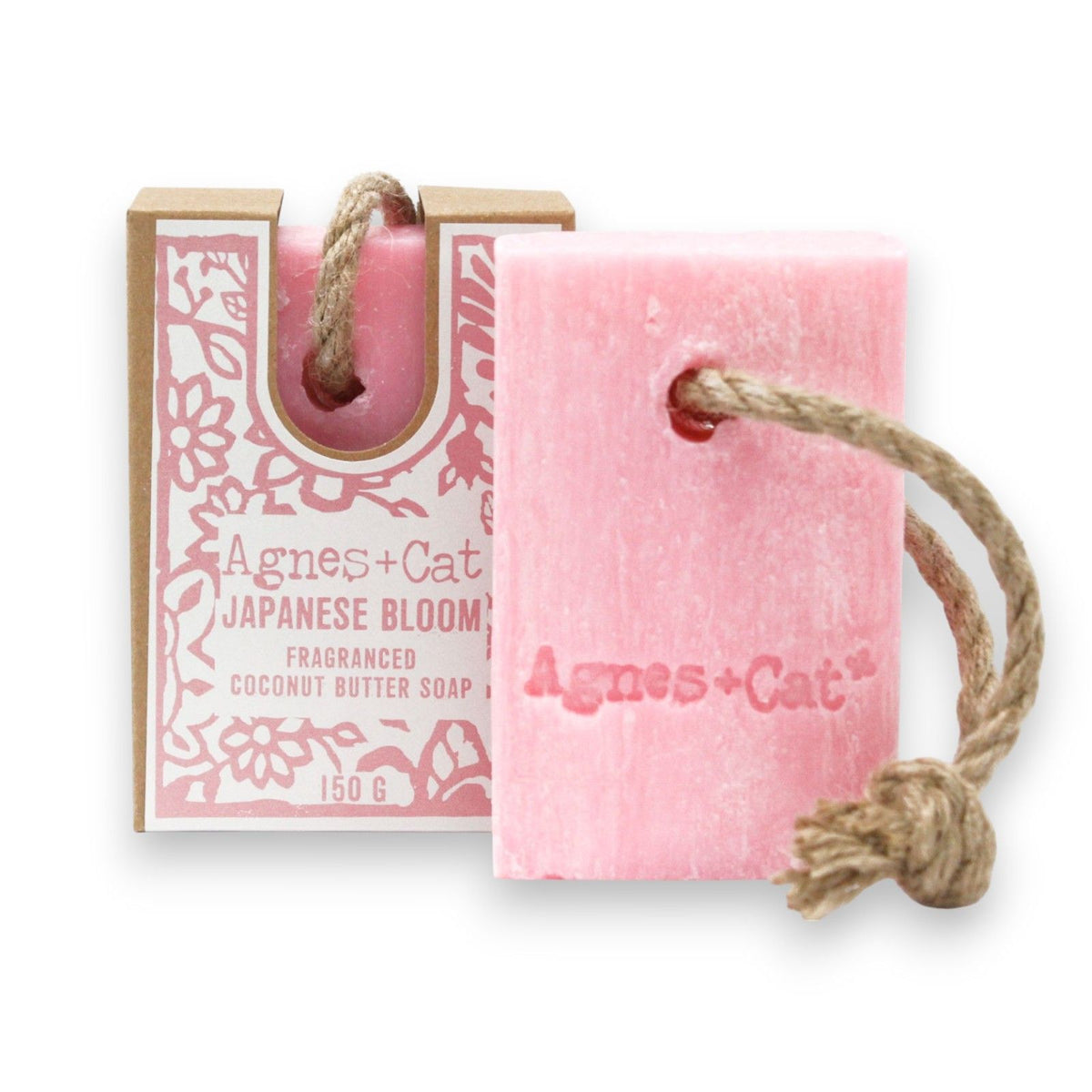 Agnes + Cat Zeep aan Koord – Japanese Bloom – 150 g