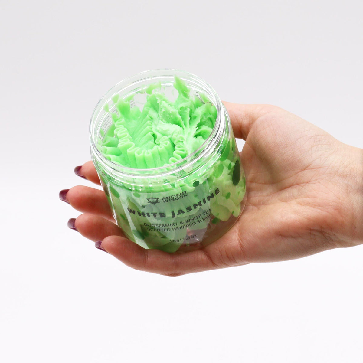 Kruisbes & Witte Thee – Whipped Soap 120 g