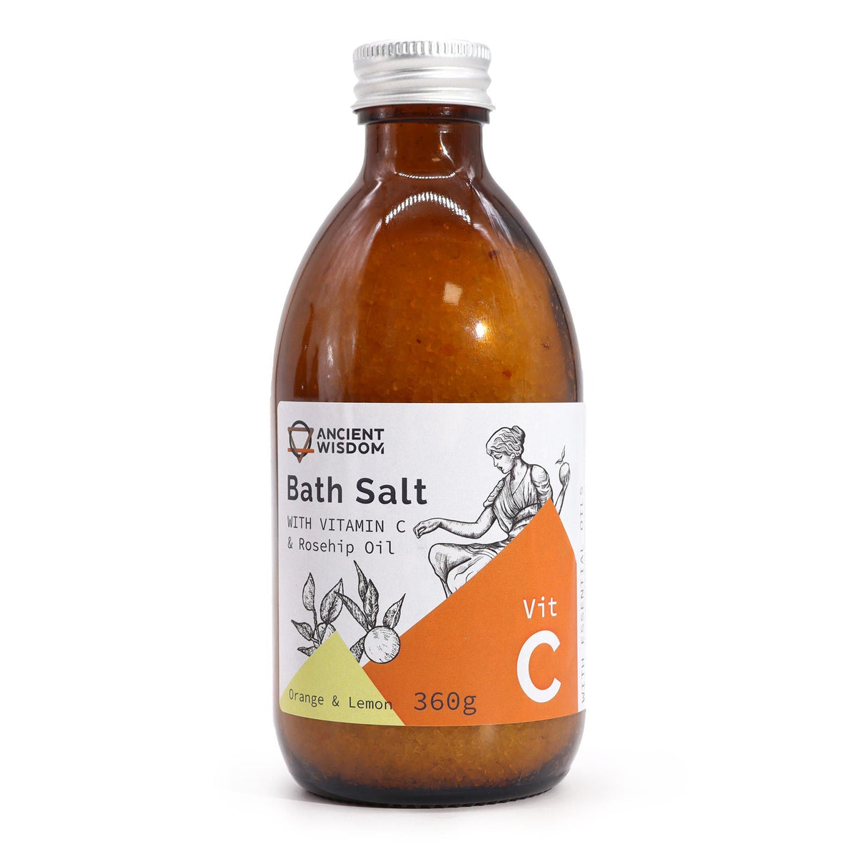 Vitamin C Badzout – Sinaasappel & Citroen – 360 g