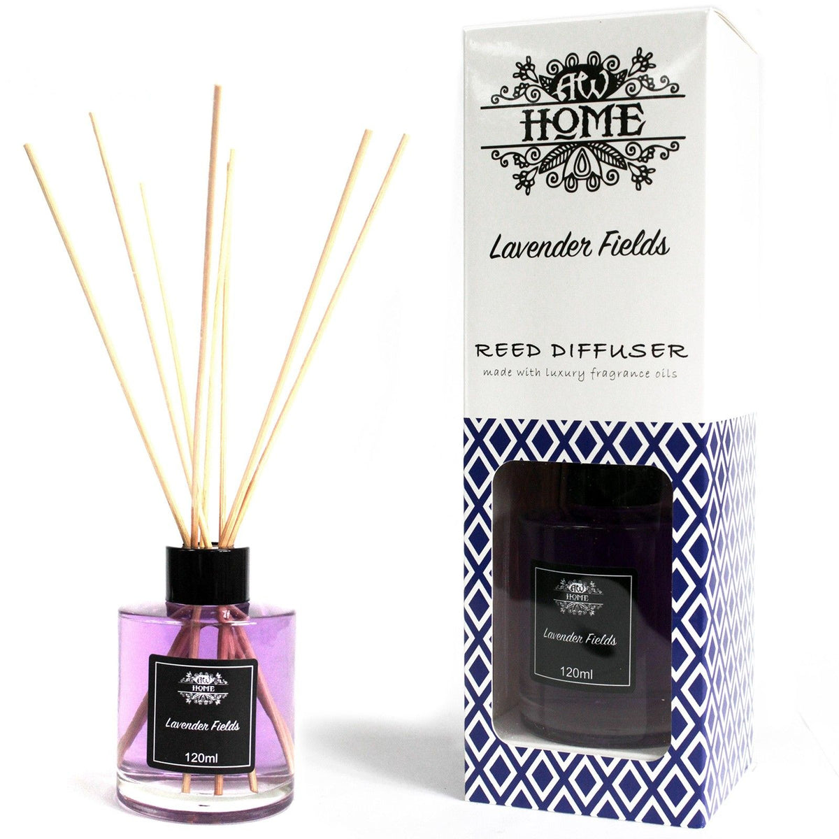 Aromatische Geurstokjes – Lavender Fields – 120 ml