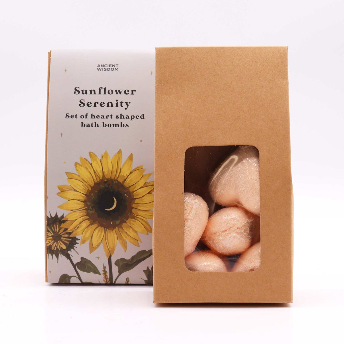 Sunflower Serenity – Passion Fruit Bath Hearts – 5 stuks