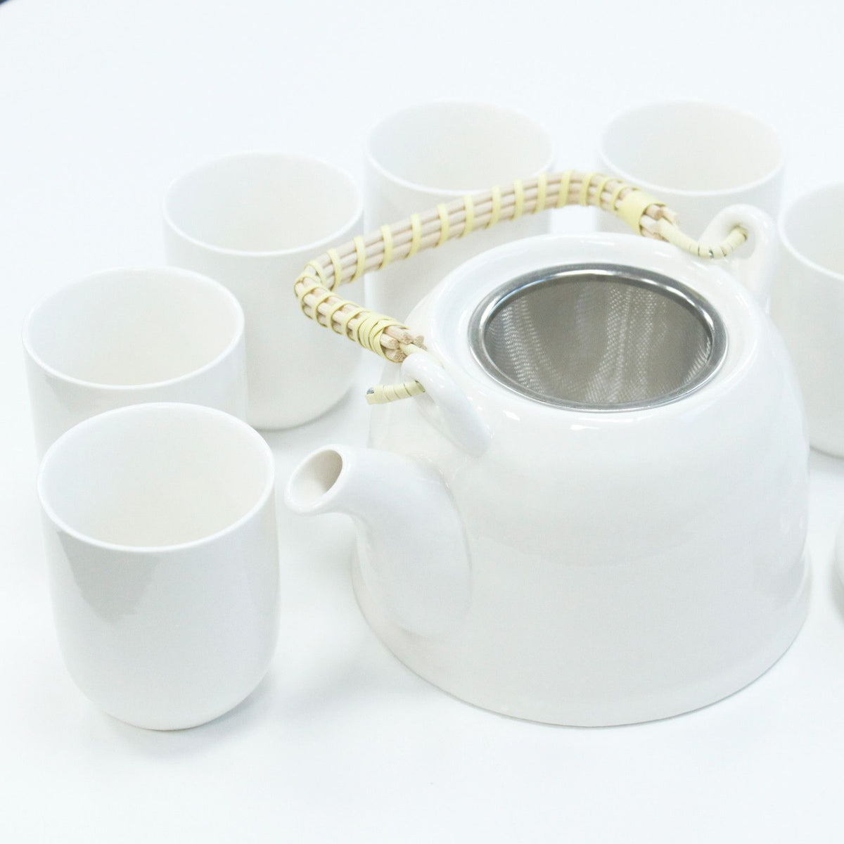 Theepot Set - Classic White