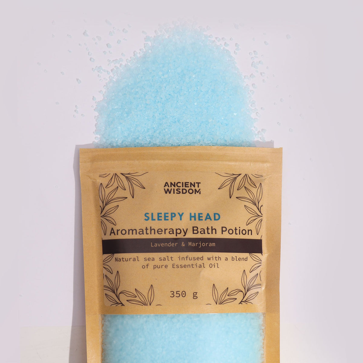 Aromatherapie Badzout Sleepy Head – Lavendel & Marjolein 350 g