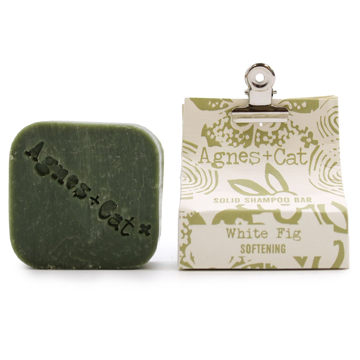 Agnes + Cat Solid Shampoo – White Fig – 70 g