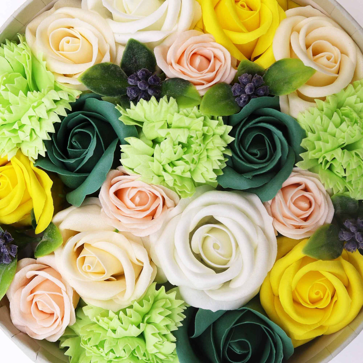 Spring Celebrations – Gele & Groene Zeepbloemen