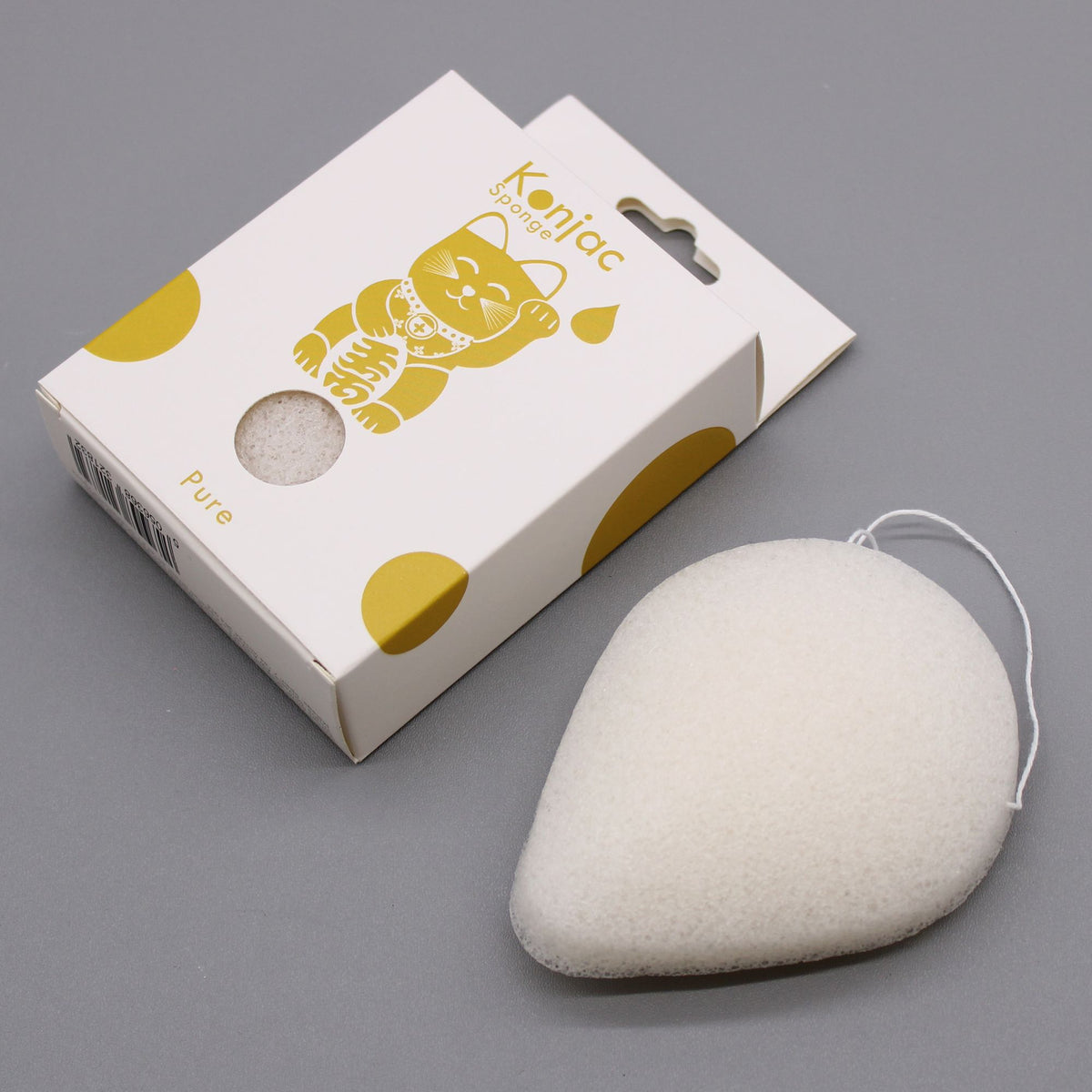 Konjac Gezichtsspons Naturel – Gevoelige Huid