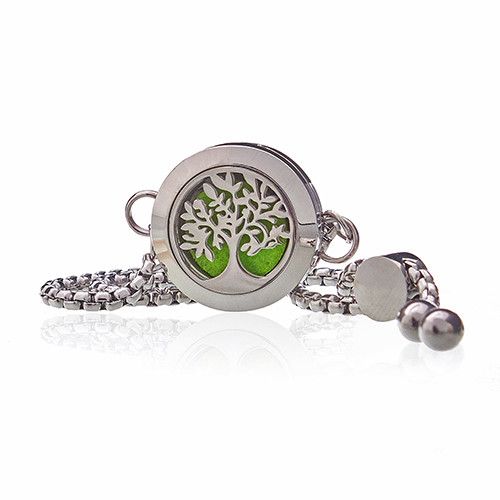 Aromatherapiearmband – Levensboom – 20 mm