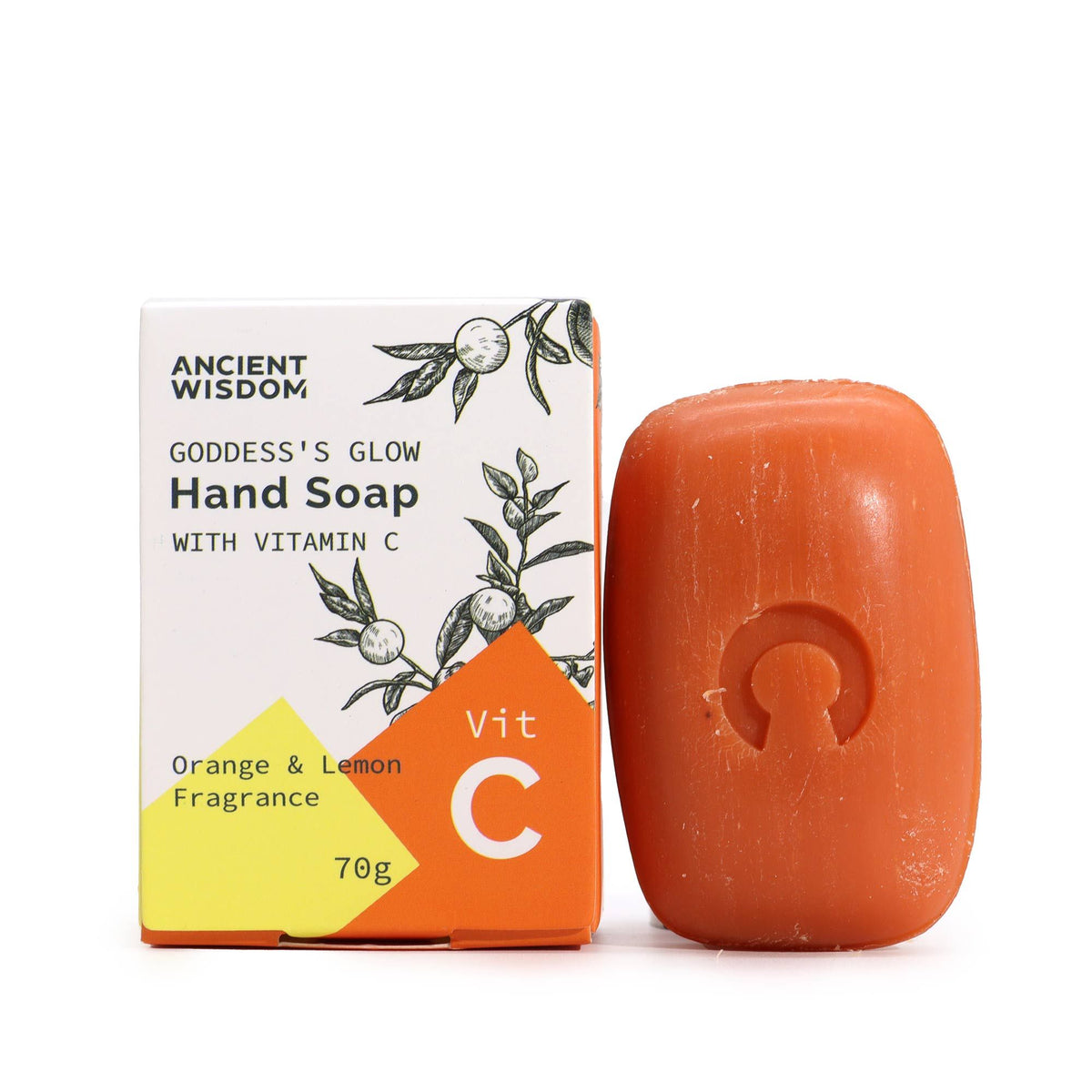 Vitamin C Handzeep – Sinaasappel & Citroen – 75 g