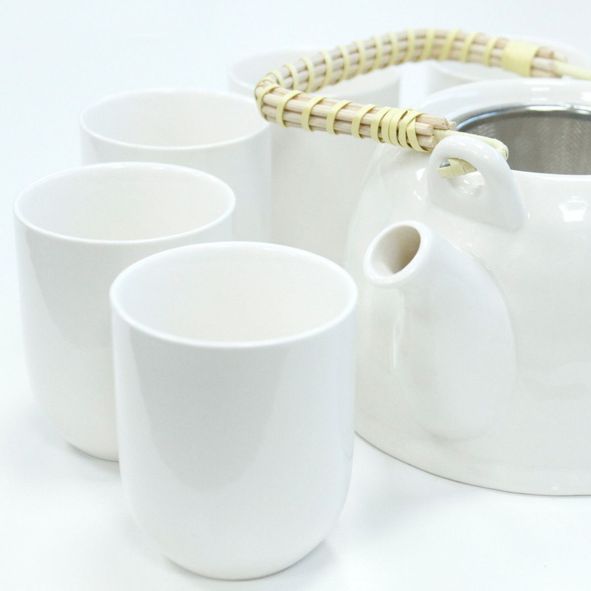 Theepot Set - Classic White