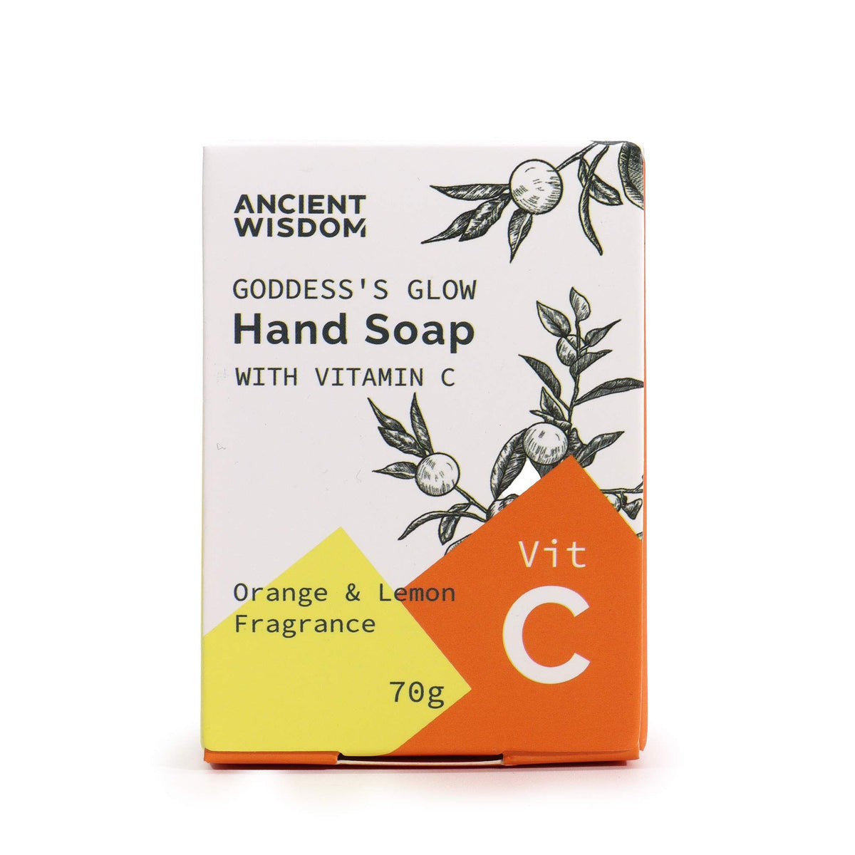 Vitamin C Handzeep – Sinaasappel & Citroen – 75 g