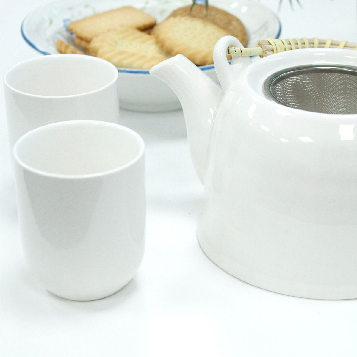 Theepot Set - Classic White