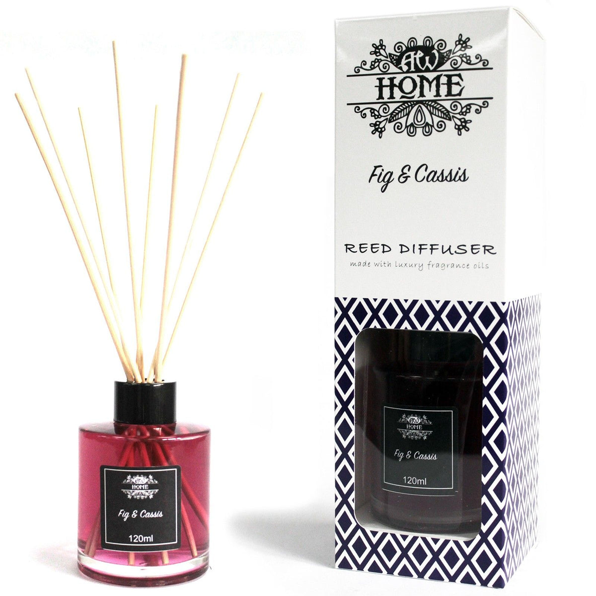 Aromatische Geurstokjes – Vijg & Cassis – 120 ml