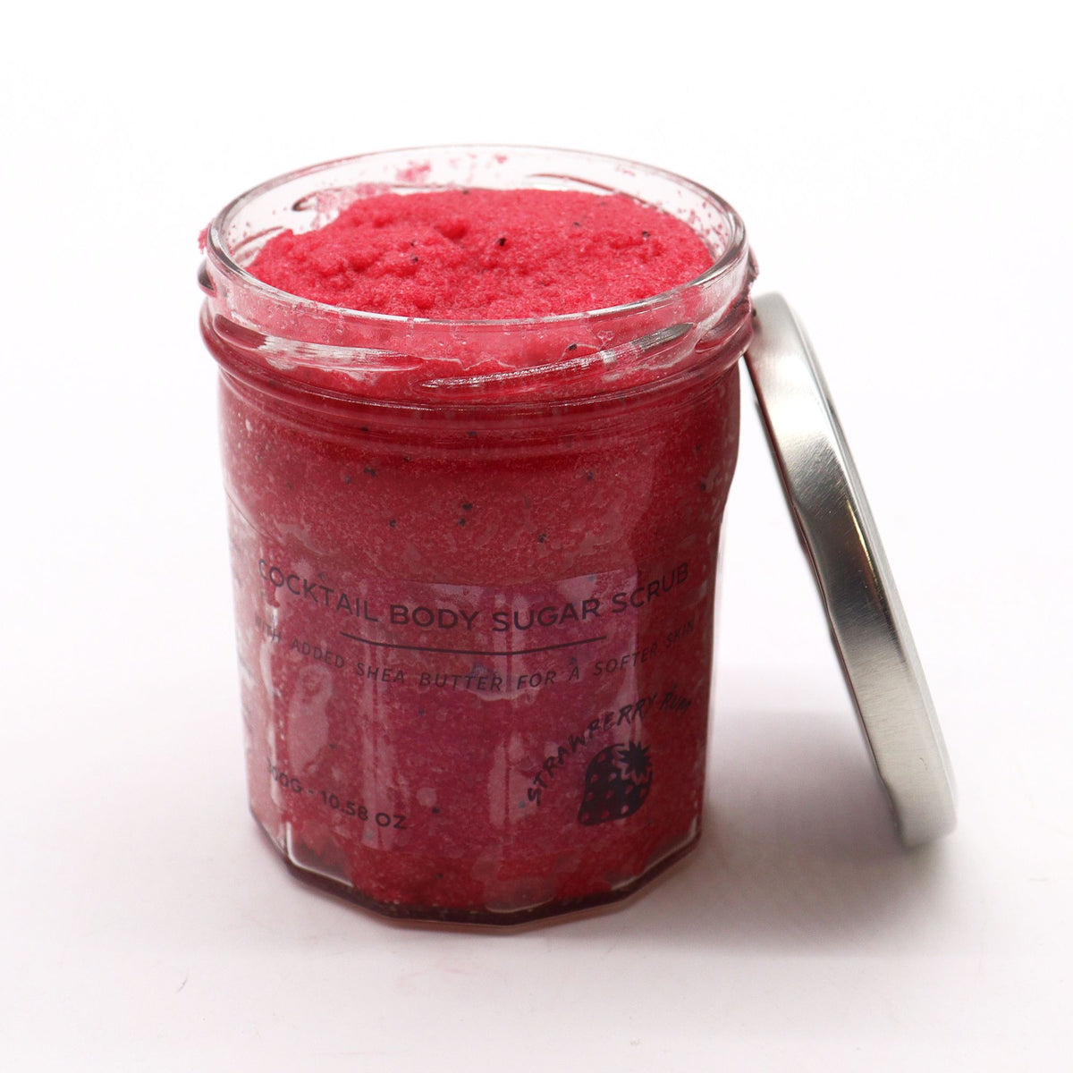 Cocktail Sugar Body Scrub Strawberry Rum – 500 g