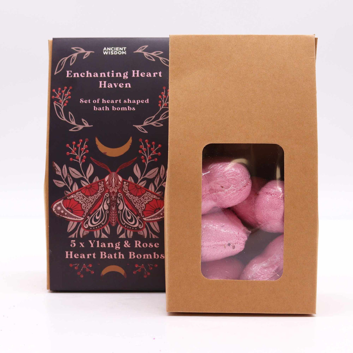 Enchanting Heart Heaven – Ylang & Rose Bath Hearts – 5 stuks