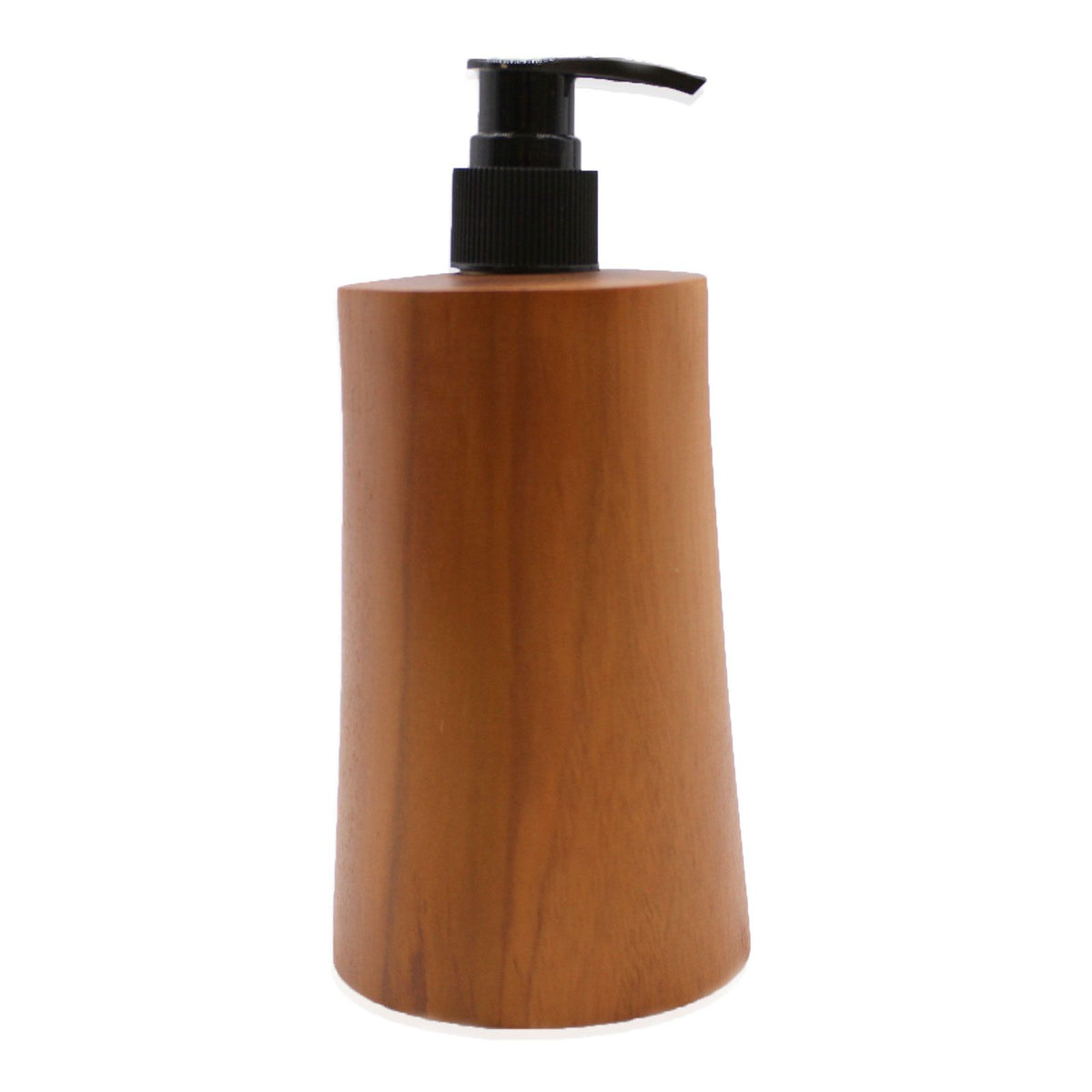 Zeepdispenser van Teakhout – Taps Model – Navulbaar