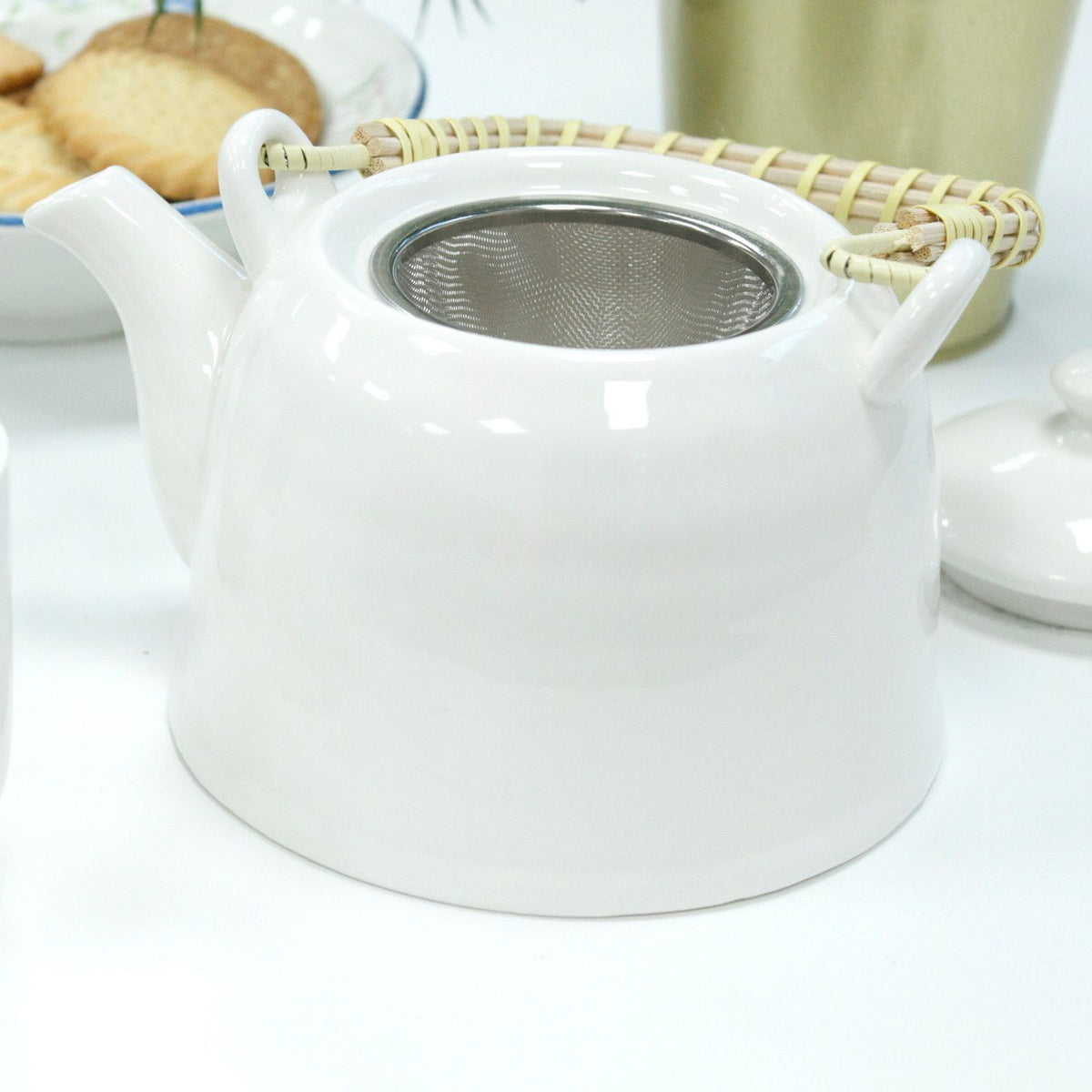Theepot Set - Classic White