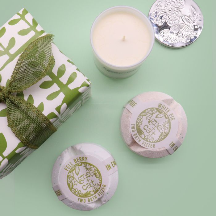 Agnes + Cat Wellness Geschenkbox – Rhubarb