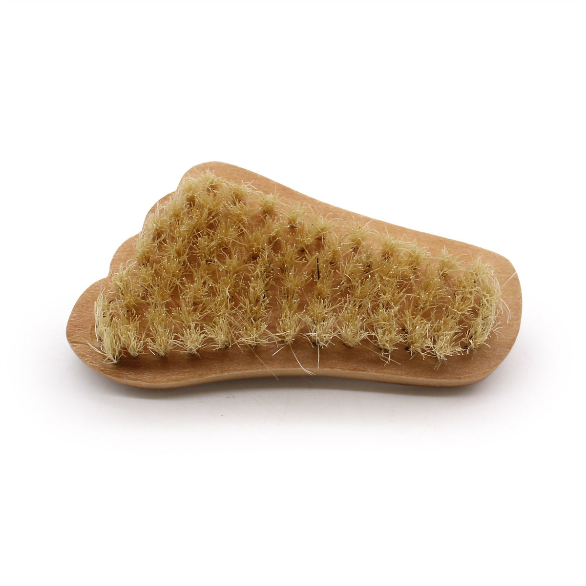 Mini Voetborstel – Hout & Natuurlijke Borstelharen
