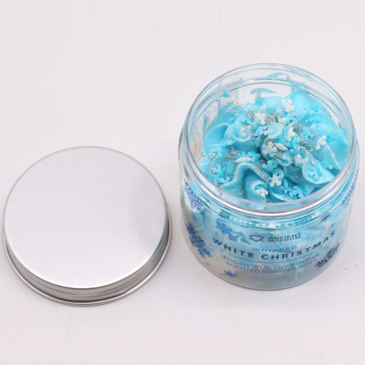 White Christmas Whipped Cream Soap