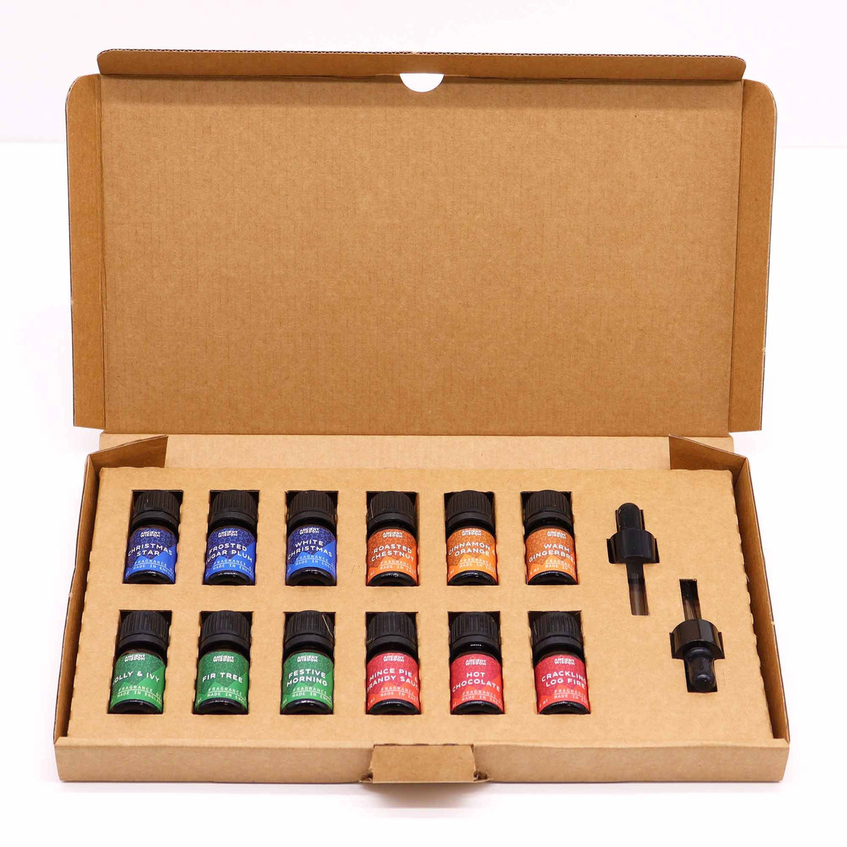 Festive Delights – Kerst Geurolie Geschenkset 12 x 5 ml