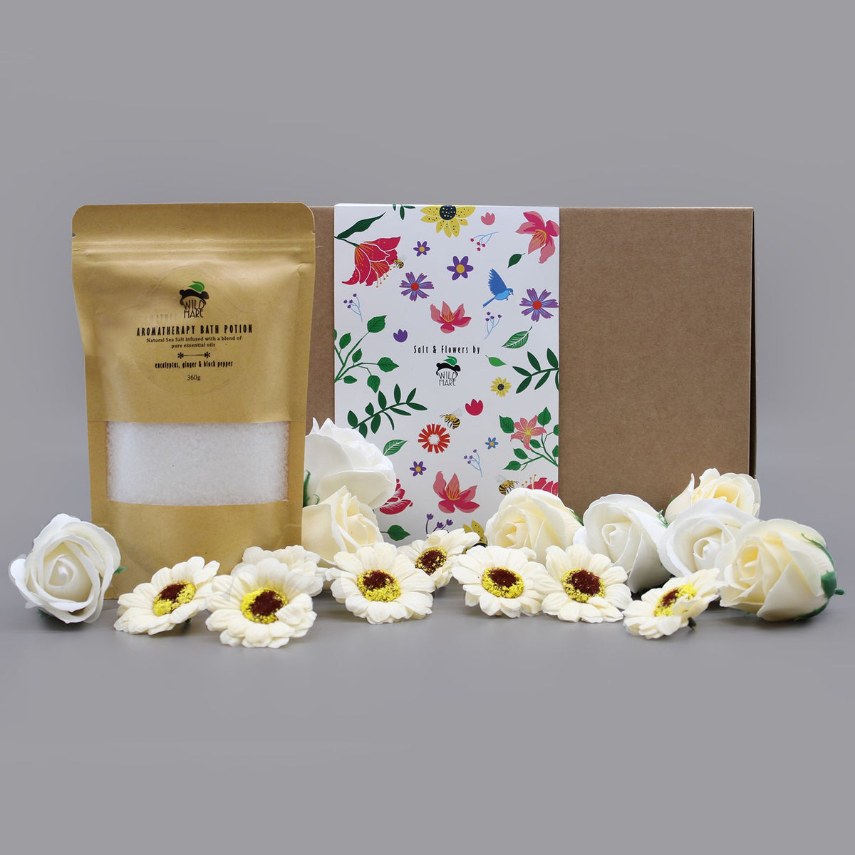 Wild Hare Spa Geschenkset – Eucalyptus, Gember & Zwarte Peper