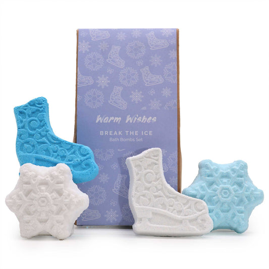 Break the Ice – Kerst Bruisballen Geschenkset 4 stuks