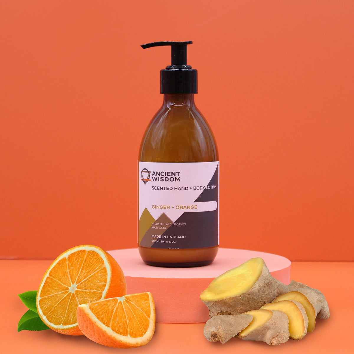 Gember & Sinaasappel – Hand & Body Lotion 300 ml