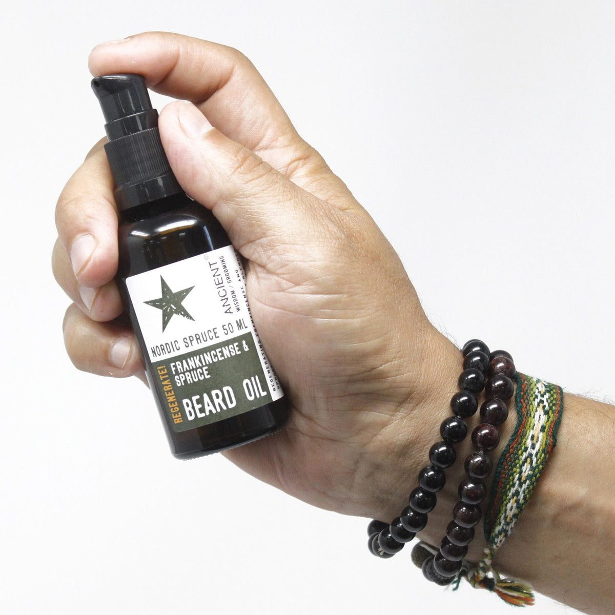Baardolie Spartan Hero – Patchouli, Limoen & Cederhout 50 ml