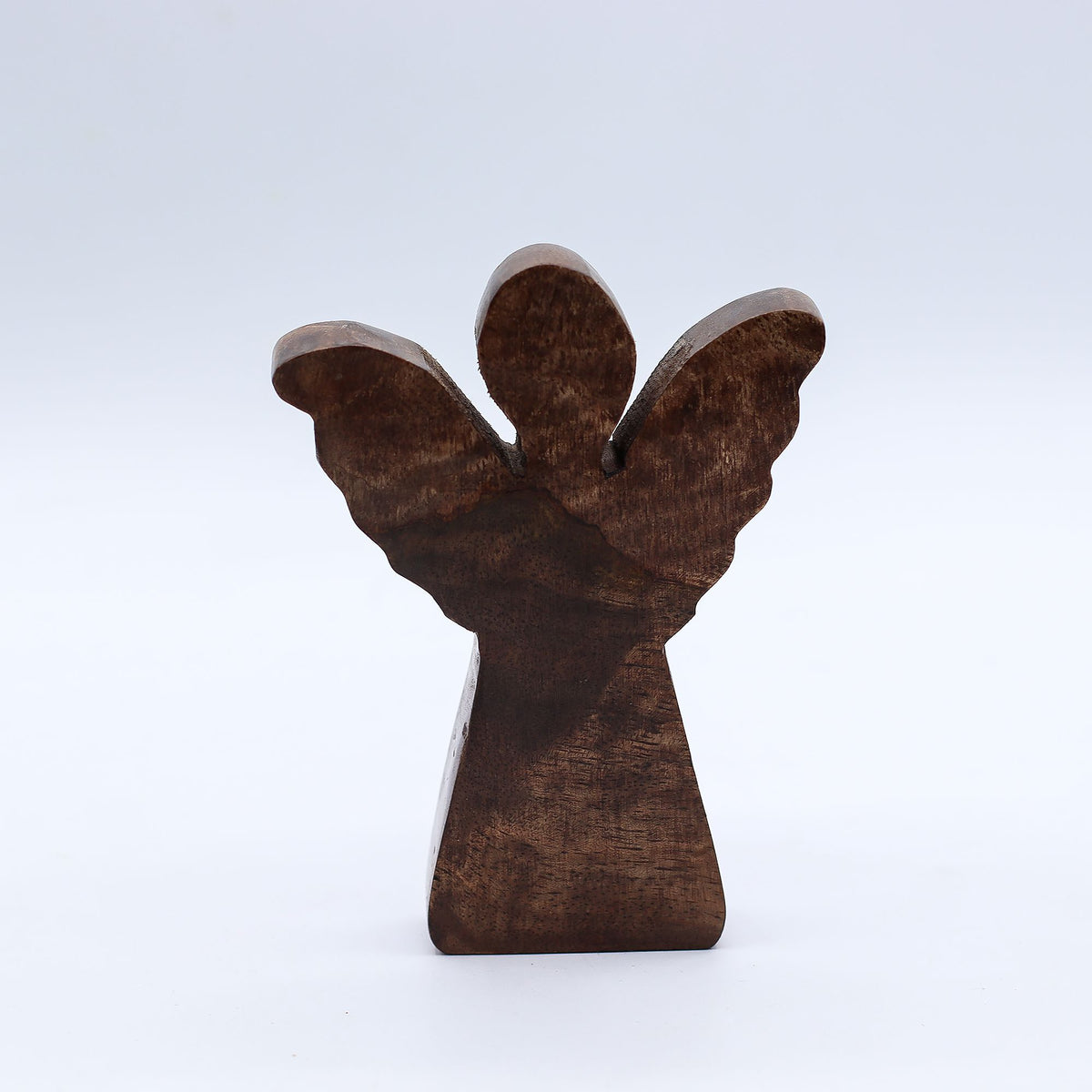 Mango Houten Engel met Gouden Vleugels – Small