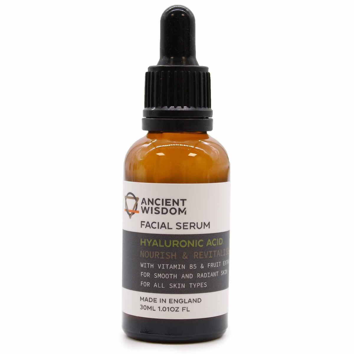 Hyaluronzuur Gezichtsserum met Vitamine B5 – 30 ml