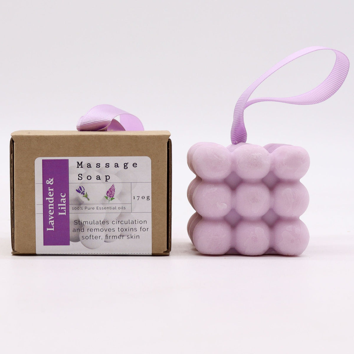 Massagezeep Lavendel & Sering