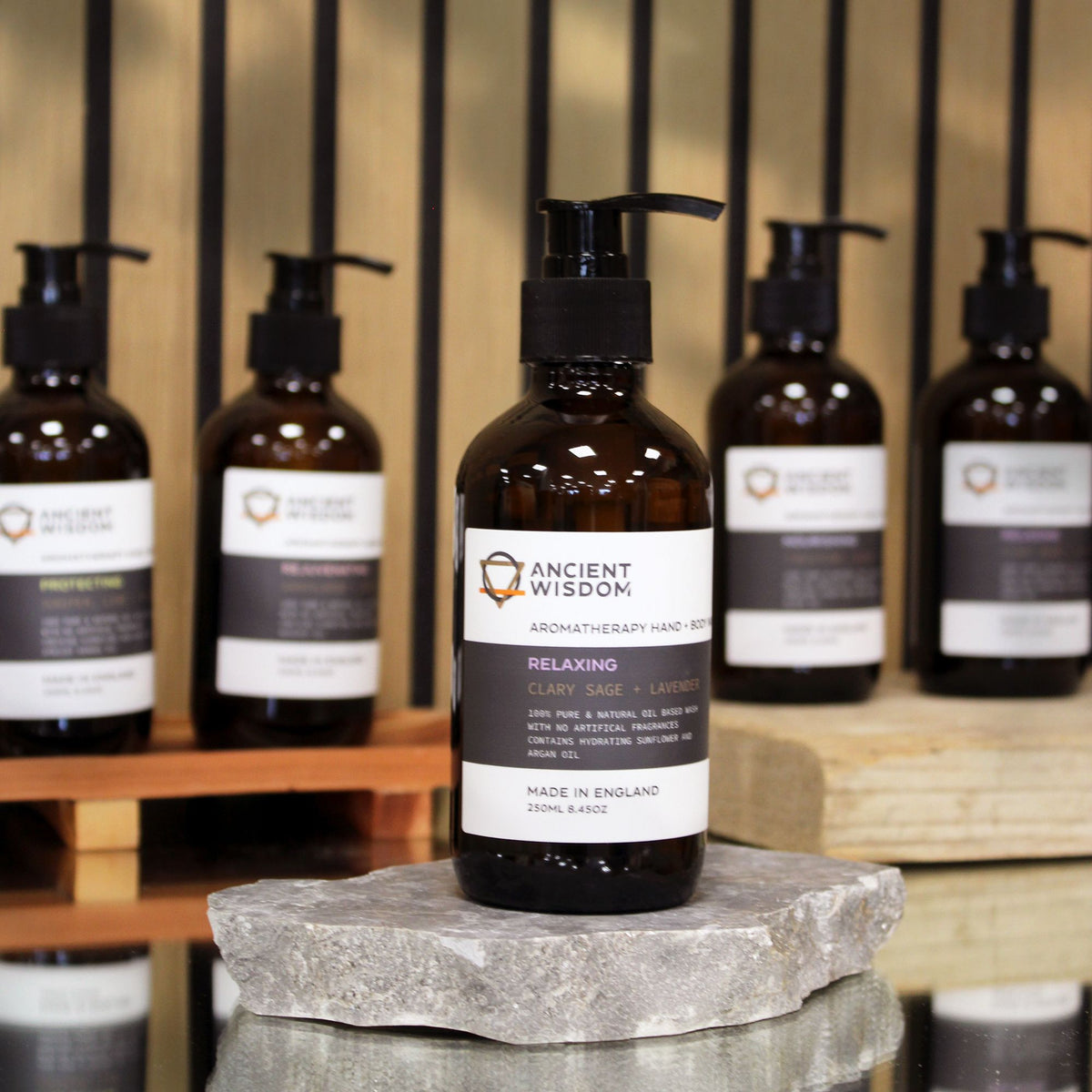 Scharlei & Lavendel – Aromatherapy Hand & Body Wash 250 ml