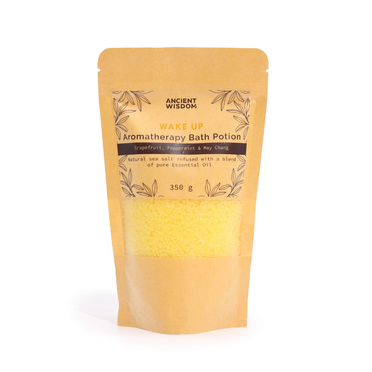 Aromatherapie Badzout Wake Up – Grapefruit, Munt & May Chang 350 g