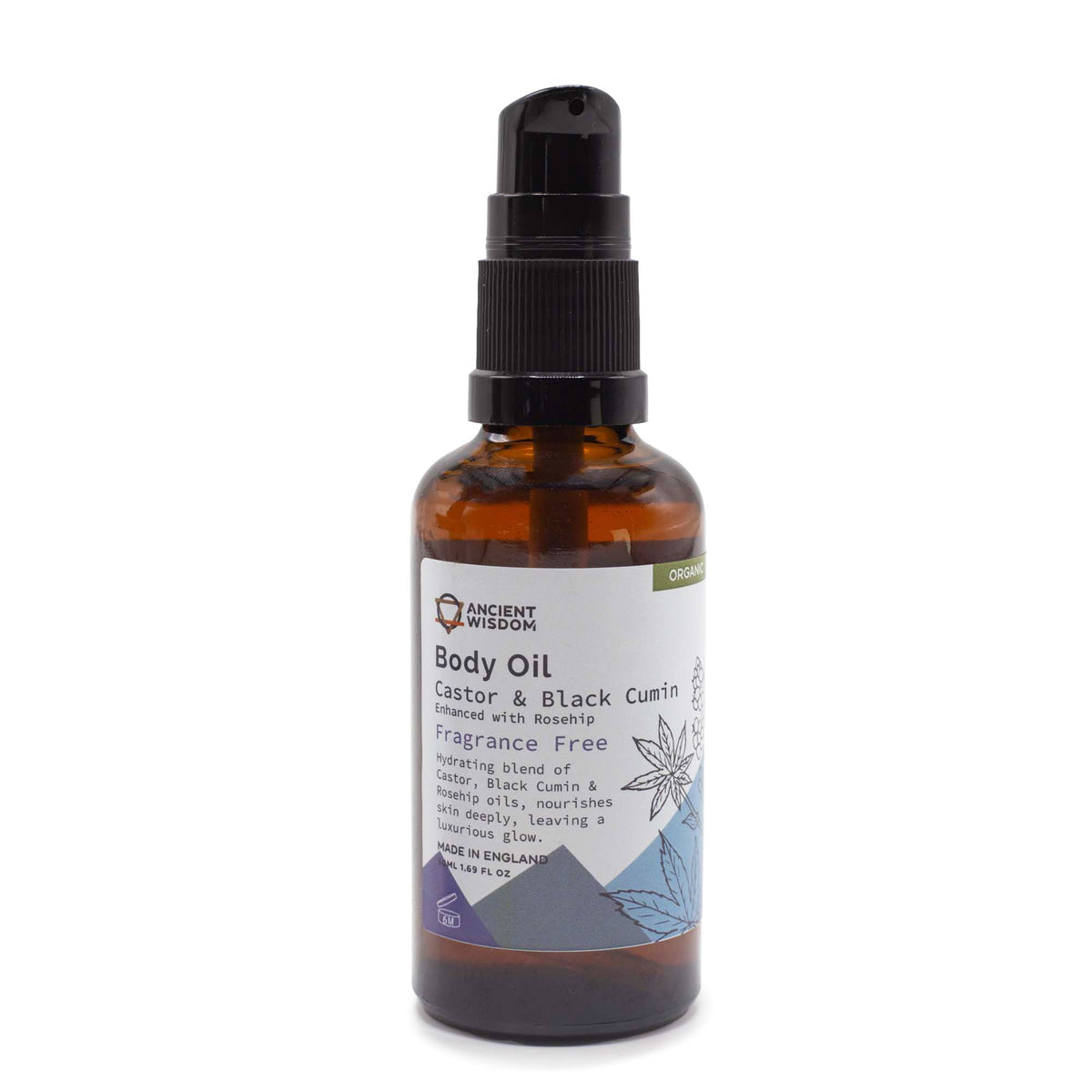 Biologische Lichaamsolie – Rozenbottel – Ongeparfumeerd – 50 ml