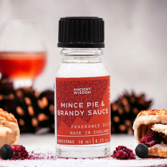 Kerst Geurolie – Mince Pie & Brandy Sauce 10 ml