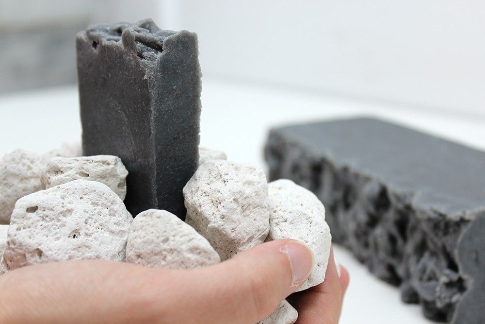 Exfoliërende Olijfoliezeep met Puimsteen