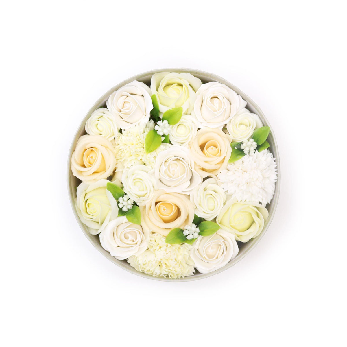 Wedding Blessings – Witte &amp; Ivoorkleurige Zeepbloemen
