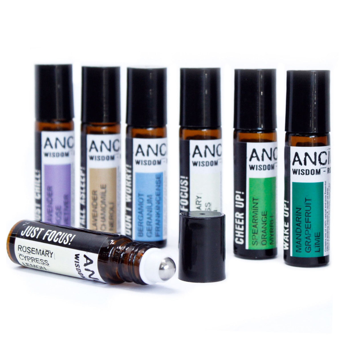 Roll-On Essential Oil Blend – Just Focus! – 10 ml