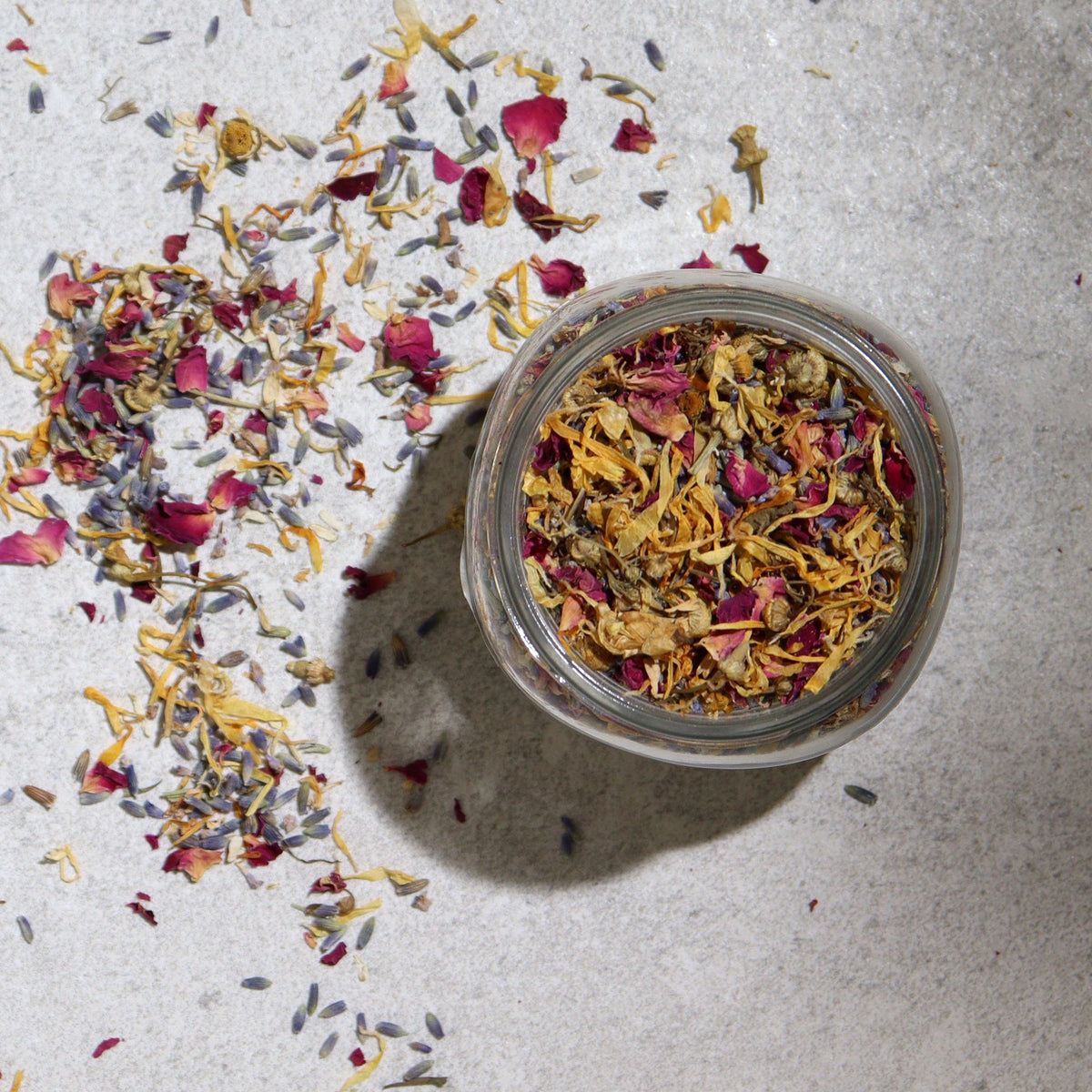 Botanische Gezichtsstoom – Lavendel, Roos, Kamille &amp; Calendula – 25 g