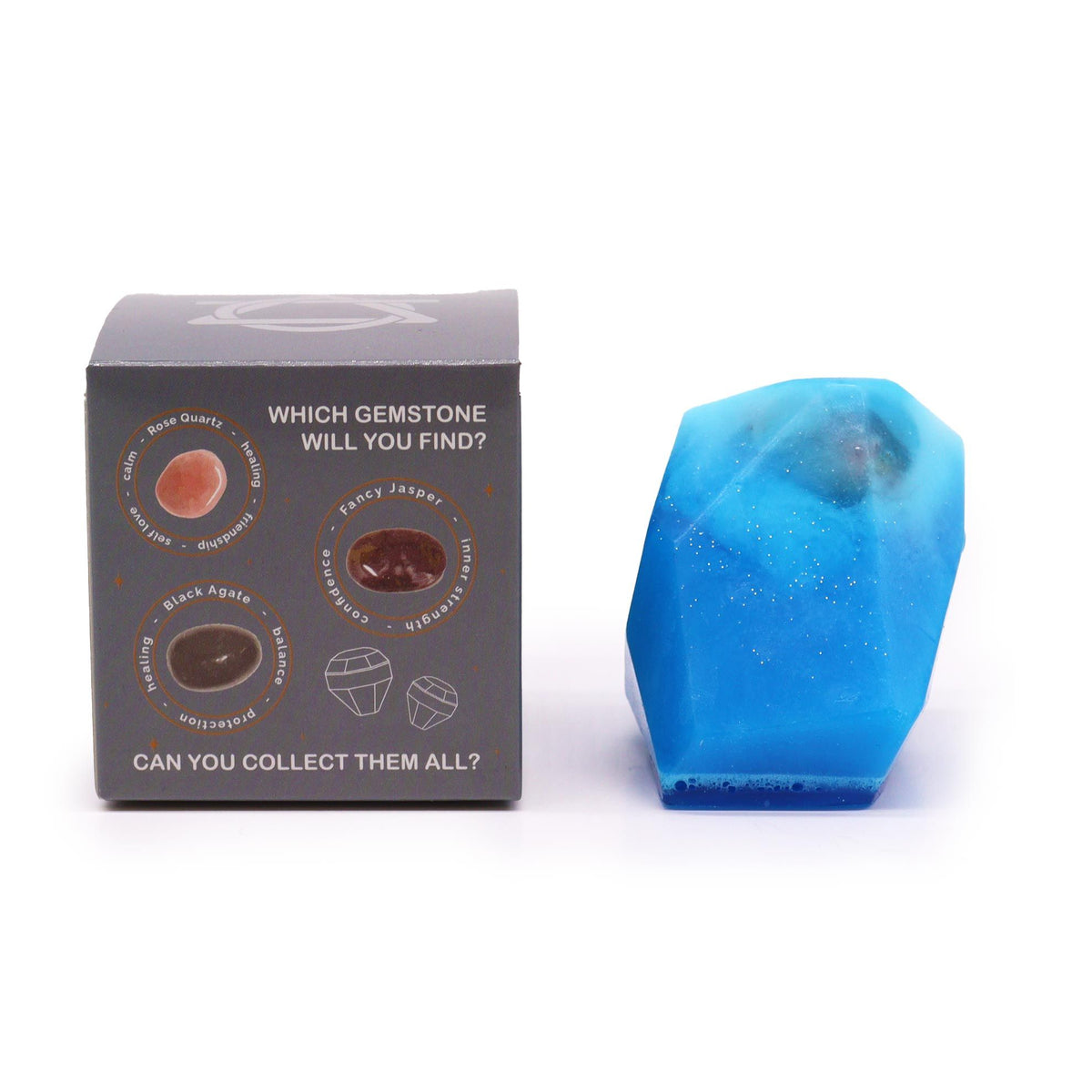 Crystal Element Zeep – Water – met verborgen edelsteen