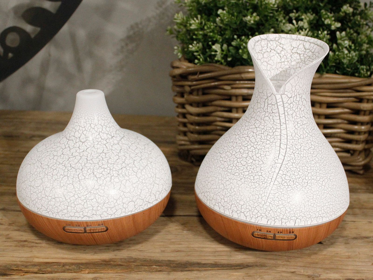 Santorini Aroma Diffuser met Schelpeffect – 400 ml