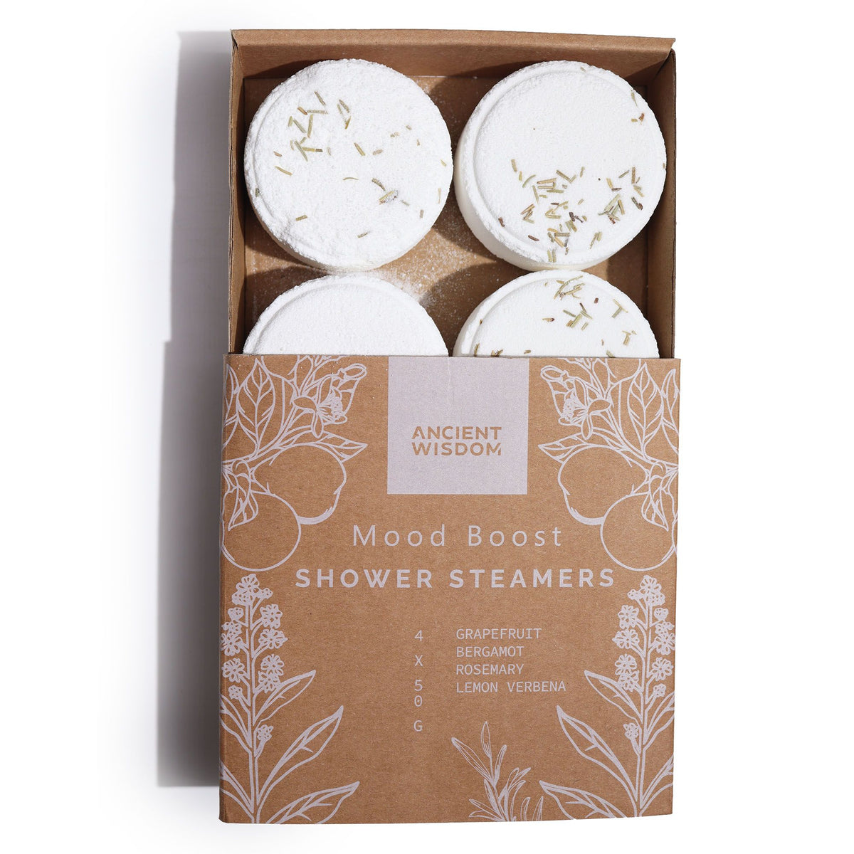 Zen Shower Steamers – Mood Boost – 4 stuks