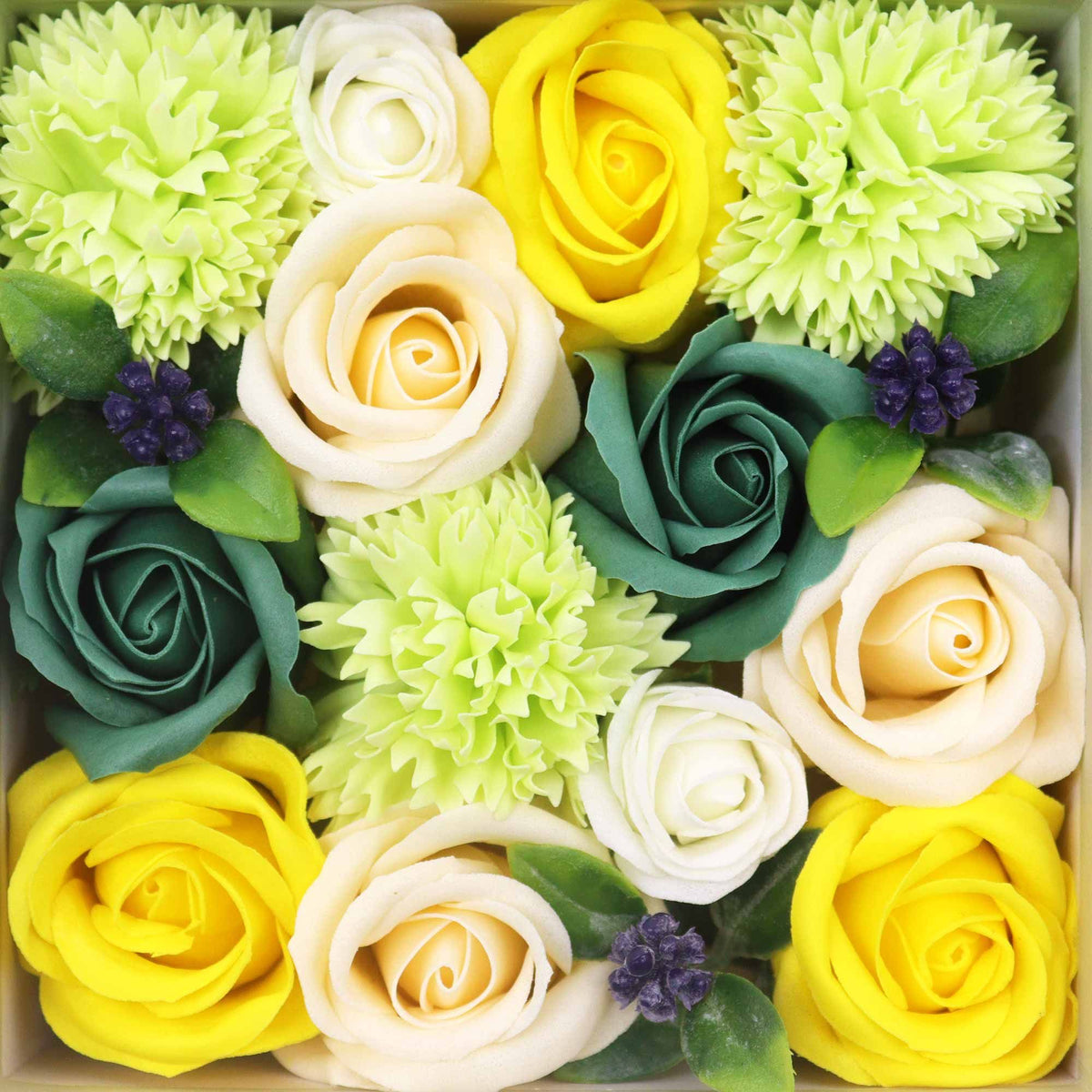 Spring Celebrations – Gele & Groene Zeepbloemen