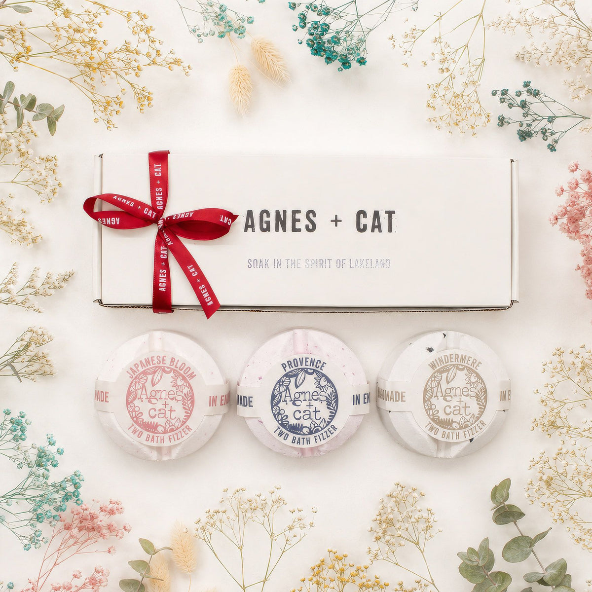Agnes + Cat Bruisballen Geschenkset – Lakeland Favourites