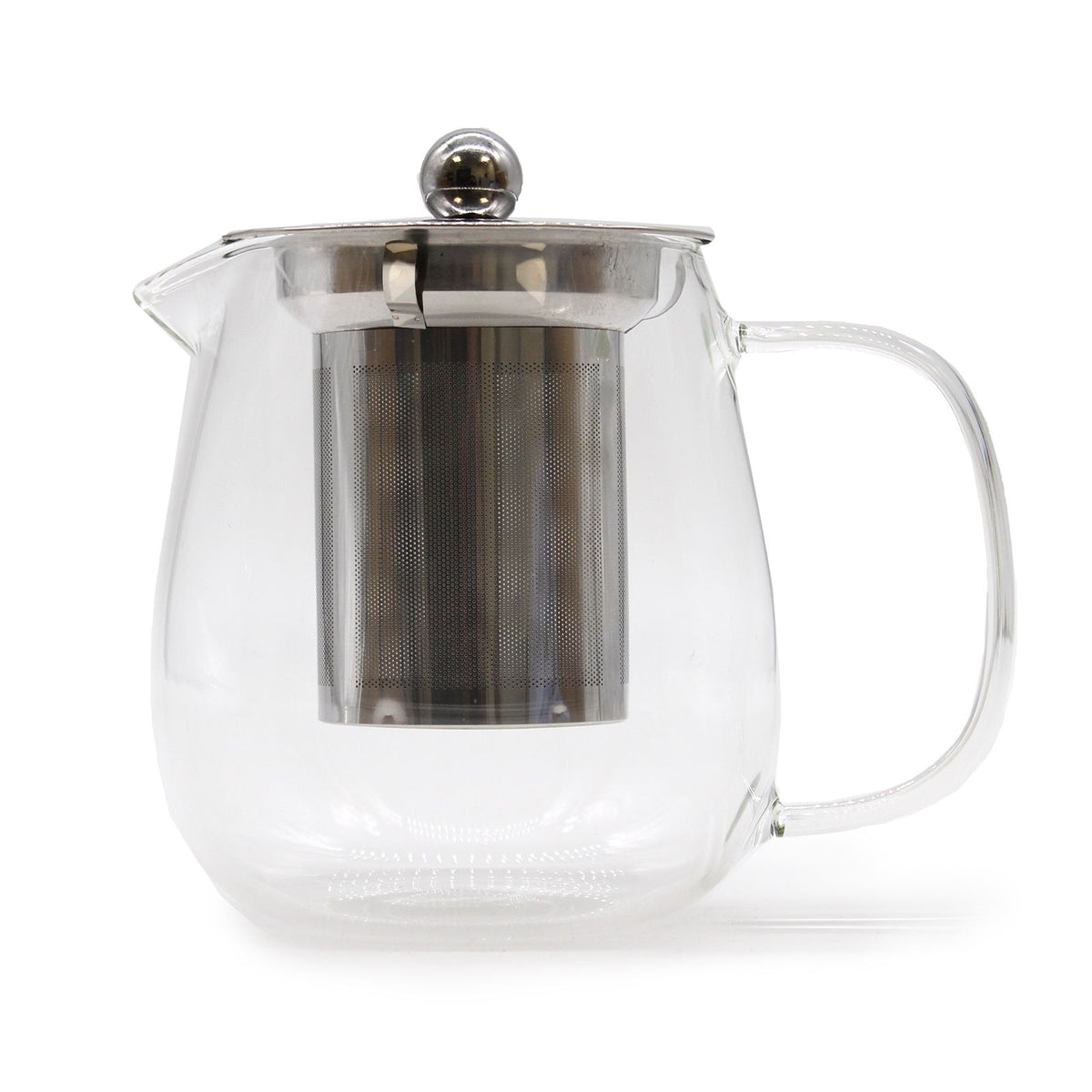 Glazen Theepot Contemporary met RVS Theezeef – 550 ml