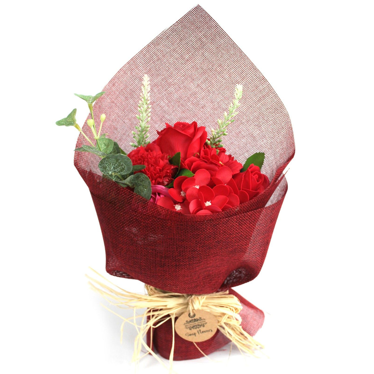 Staand Zeepbloemenboeket – Rood