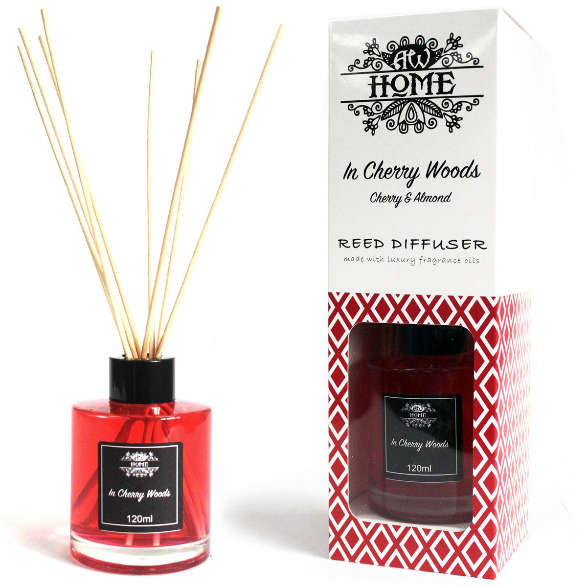 Aromatische Geurstokjes – Kersenhout – 120 ml